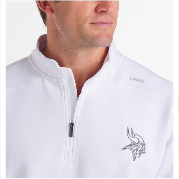 NWT UNRL x Vikings Outbound Quarter Zip - Picture 6 of 13